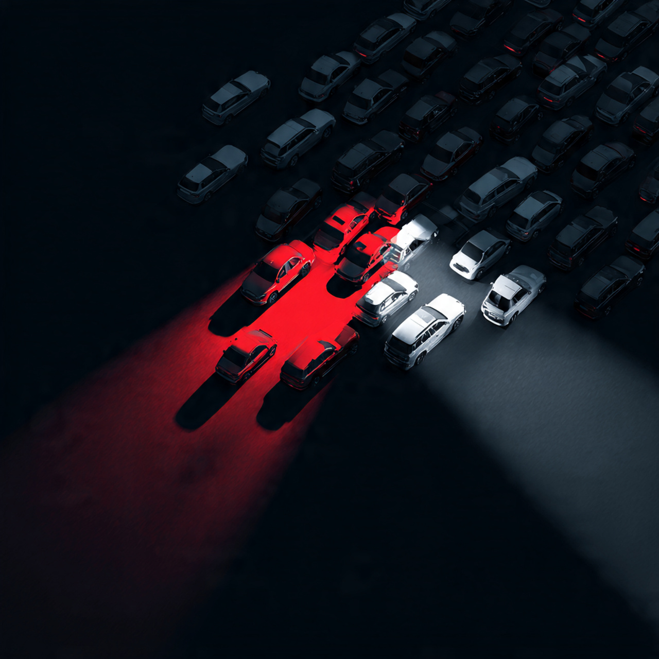 Fleet minority death majority visualization showing 29% of vehicles producing 63% of fatalities