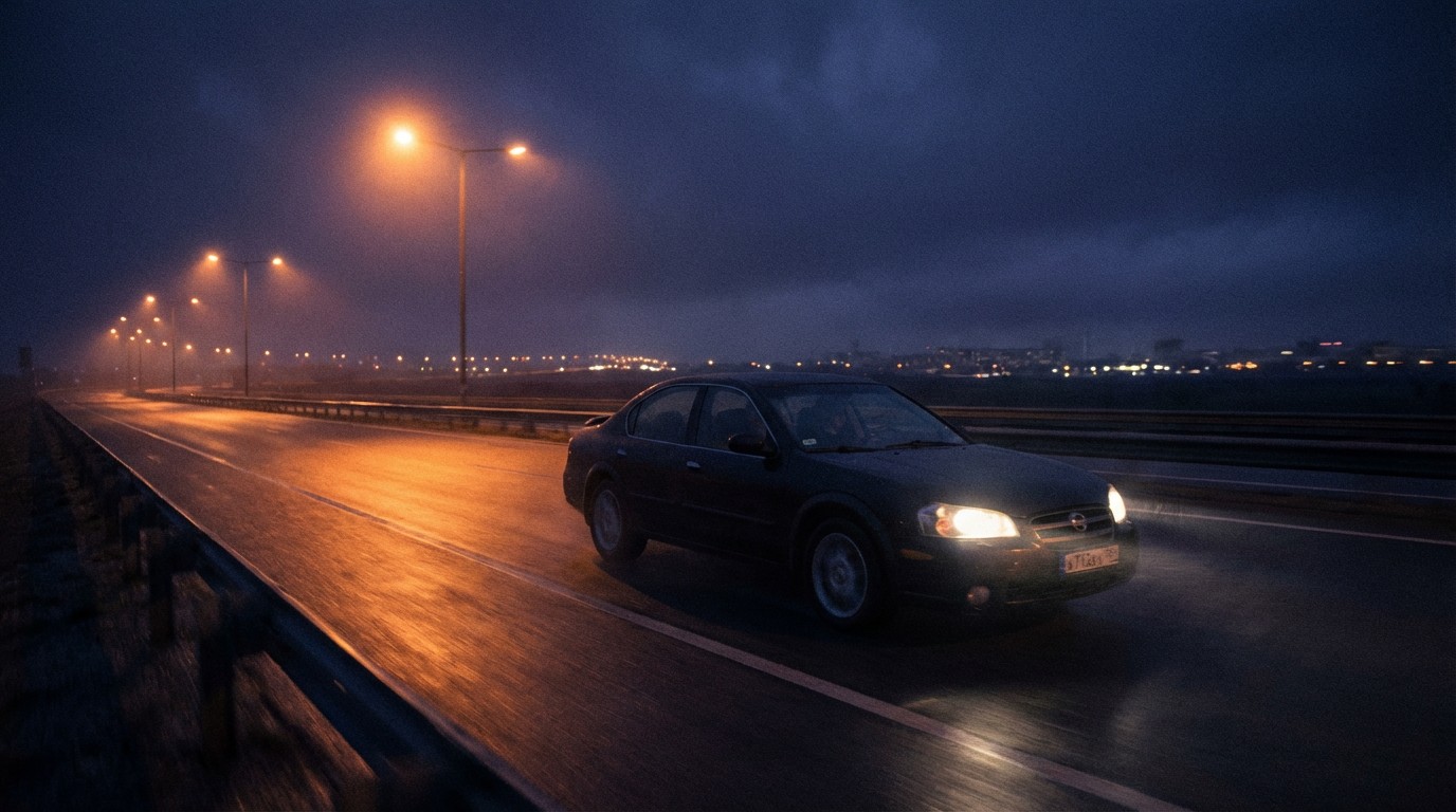 Nissan Maxima four-door sports car