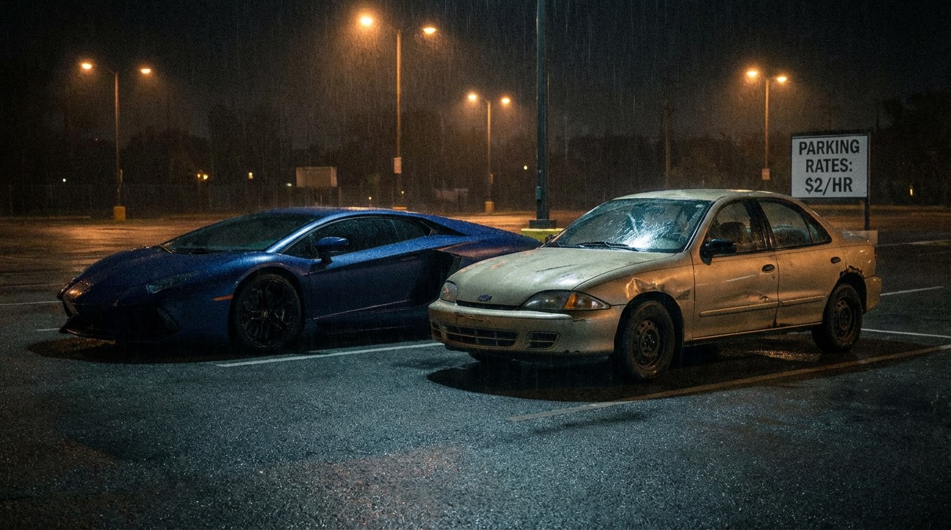 Luxury vs budget vehicle safety comparison