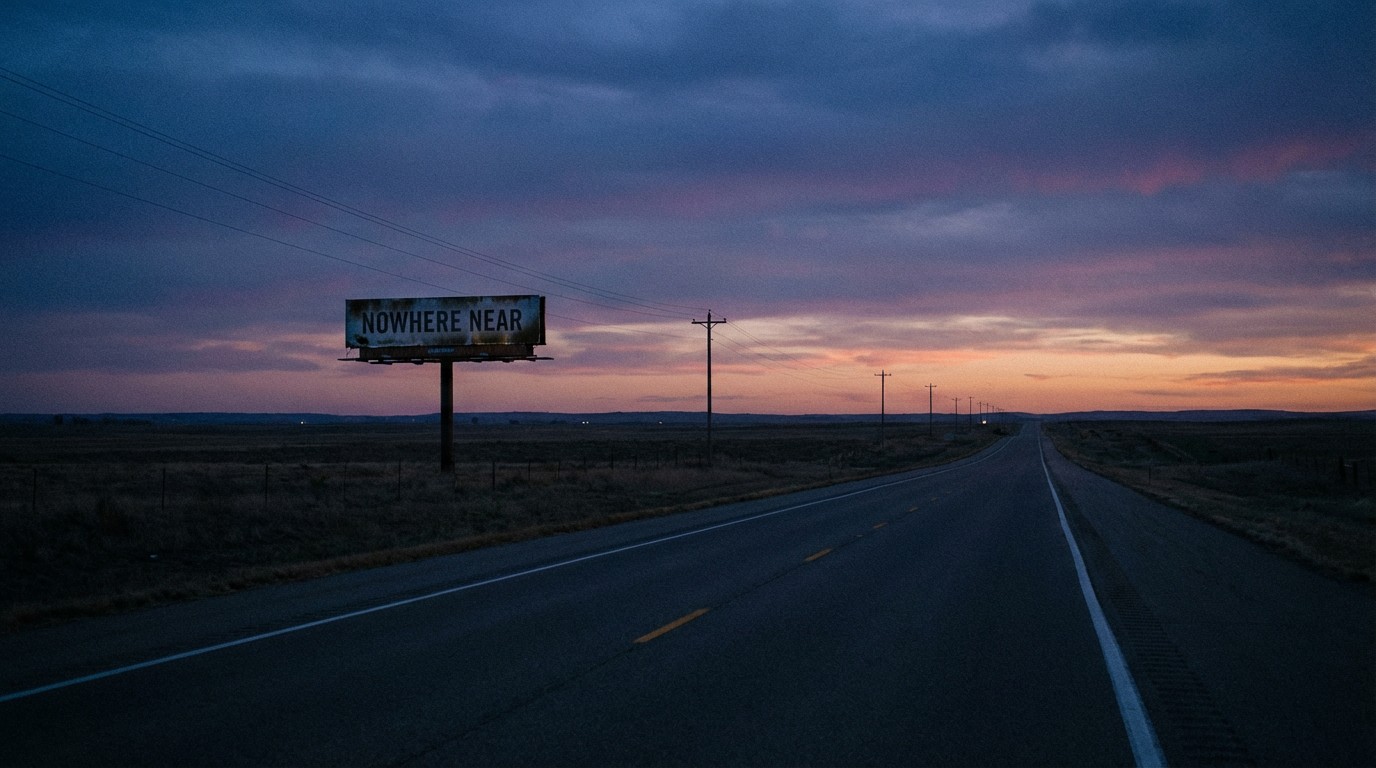 Empty highway — where sober drivers die