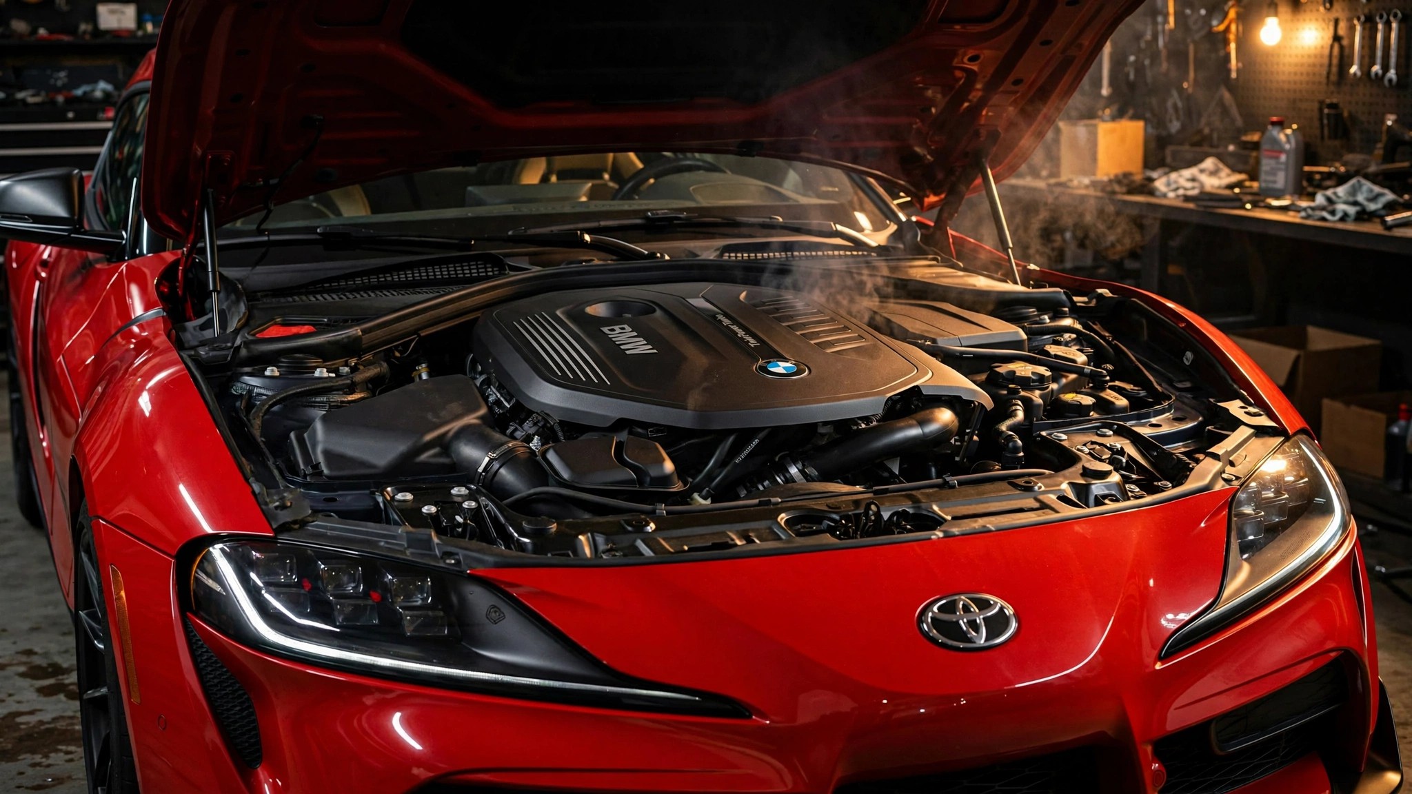 Toyota Supra with BMW engine revealed